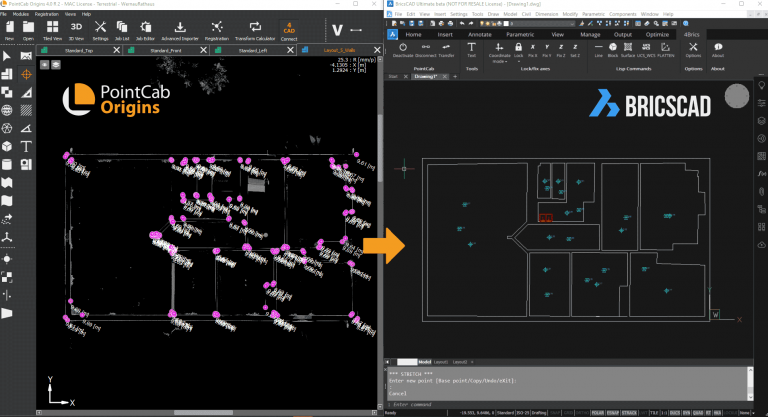 bricscad how to join lines