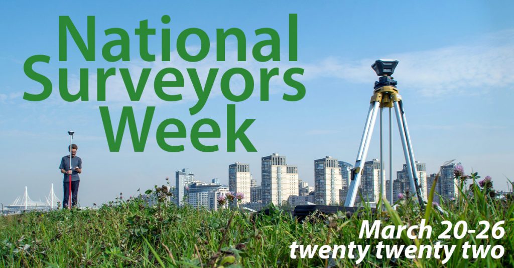 National Surveyors Week background and trivia Pointcab