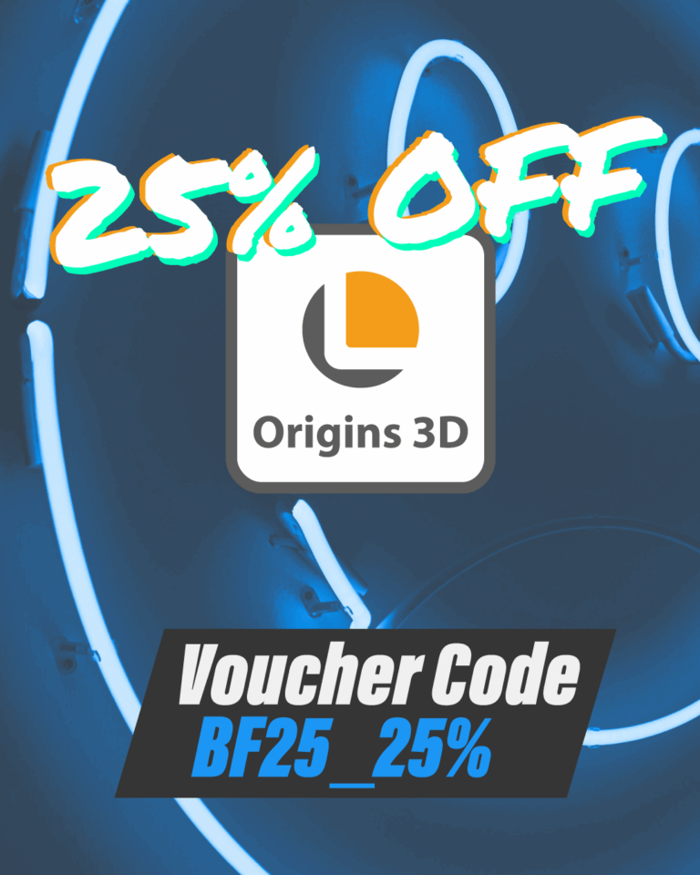 25% OFF Origins 3D