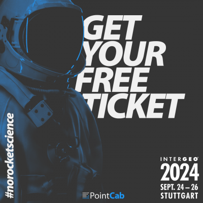 Get your free ticket for intergeo 2024 in stuttgart